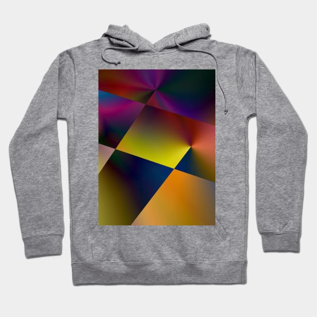 multicolored textured gradient Hoodie by Artistic_st